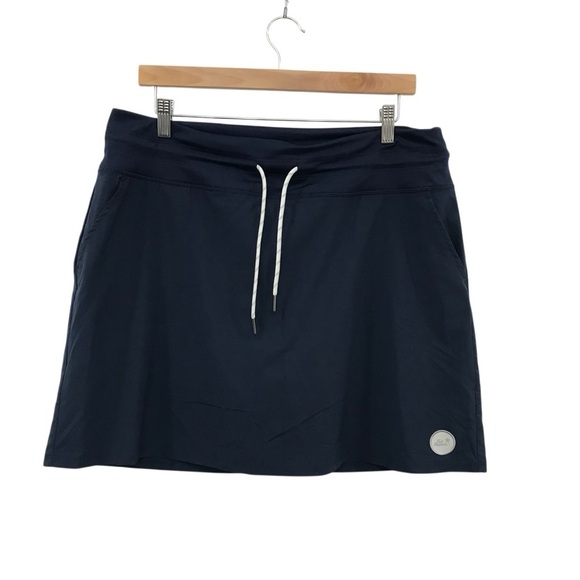 Fish Hippie Drift Off Course Navy Blue Skort Size XL - Picture 1 of 5